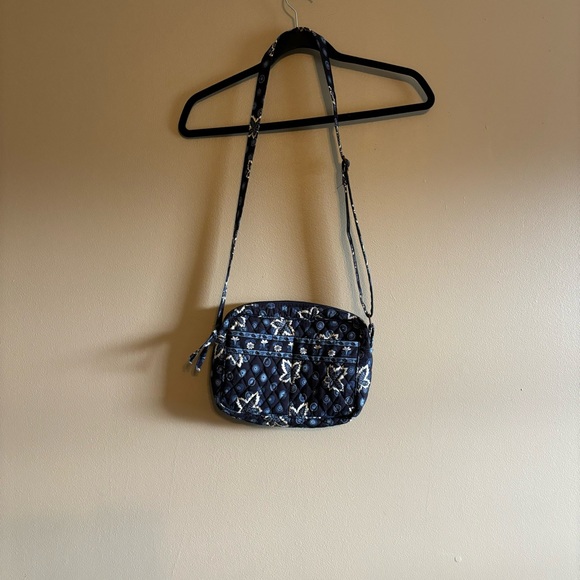 Vintage Vera Bradley crossbody/shoulder bag + small tri-fold wallet - Picture 5 of 14